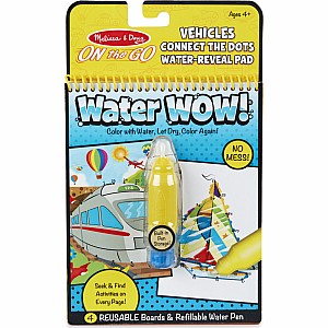 Water Wow! Connect The Dots Vehicles - On The Go Travel Activity