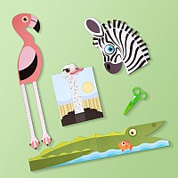 Scissor Skills Safari Activity Pad