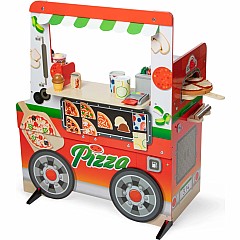 Wooden Pizza Food Truck Activity Center