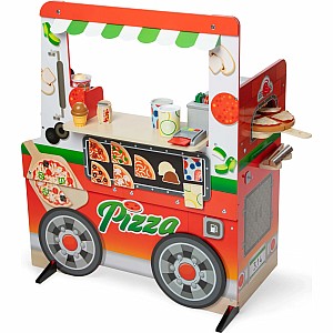 Wooden Pizza Food Truck Activity Center