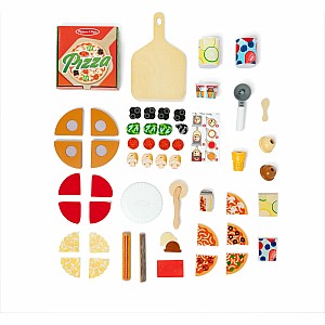 Wooden Pizza Food Truck Activity Center
