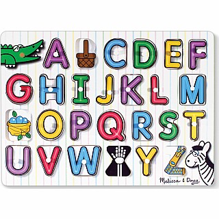 See-Inside Alphabet Peg Puzzle - 26 pieces