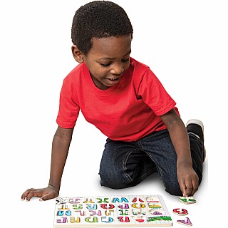 See-Inside Alphabet Peg Puzzle - 26 pieces