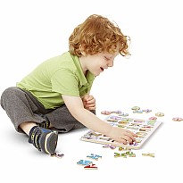 See-Inside Alphabet Peg Puzzle - 26 pieces