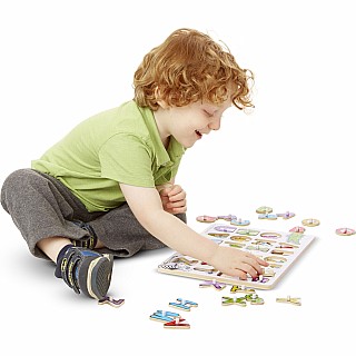 See-Inside Alphabet Peg Puzzle - 26 pieces