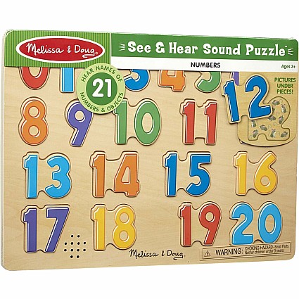 SOUND PUZZLE ENGLISH NUMBERS 