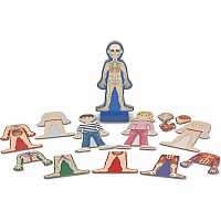 Magnetic Human Body Play Set