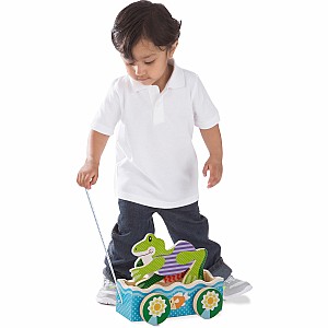 First Play Friendly Frogs Pull Toy