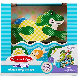 First Play Friendly Frogs Pull Toy