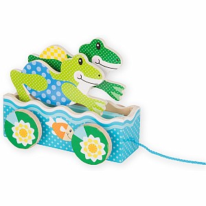 First Play Friendly Frogs Pull Toy