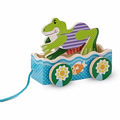 First Play Friendly Frogs Pull Toy