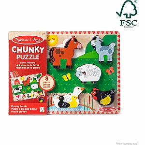 Farm Chunky Puzzle - 8 Pieces