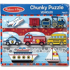 Vehicles Chunky Puzzle - 9 Pieces