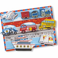 Vehicles Chunky Puzzle - 9 Pieces