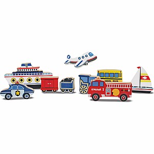 Vehicles Chunky Puzzle - 9 Pieces