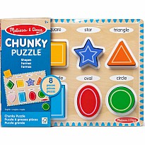 Shapes Chunky Puzzle - 8 Pieces