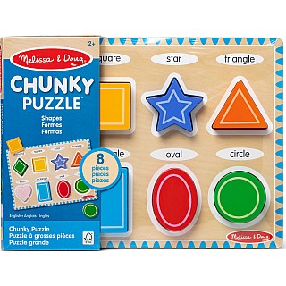 Shapes Chunky Puzzle - 8 Pieces