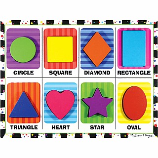 Shapes Chunky Puzzle - 8 Pieces