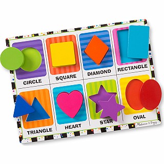 Shapes Chunky Puzzle - 8 Pieces