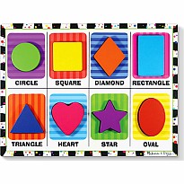 Shapes Chunky Puzzle - 8 Pieces