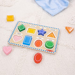 Shapes Chunky Puzzle - 8 Pieces