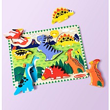 Dinosaurs Chunky Puzzle - 7 Piece