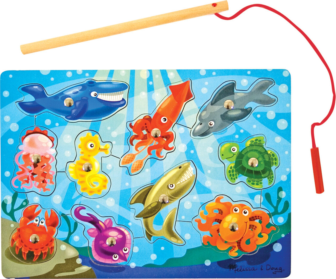 Buy JA-RU Pocket Travel Mini Magnetic Fishing Game w/ Fishing Pole (6 Fishing  Toy) Classic Rotating Fishing Board for Kids & Adults. Original Preschool  Toys & Board Games. Party Favors Bulk. 3205-6p
