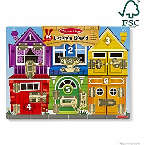 Wooden Latches Board