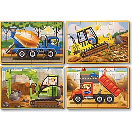 Construction Jigsaw Puzzles in a Box