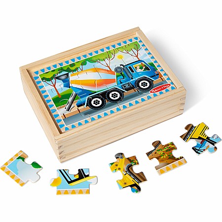 Construction Jigsaw Puzzles in a Box