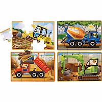 Construction Jigsaw Puzzles in a Box