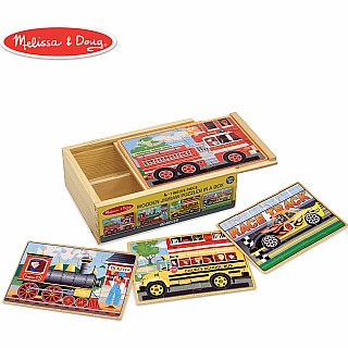 Vehicles Jigsaw Puzzle In A Box