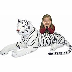 White Tiger Giant Stuffed Animal