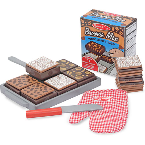 Wooden Bake Serve Brownies - Melissa & Doug - Dancing Bear Toys