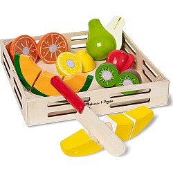 Cutting Fruit Crate Play Food