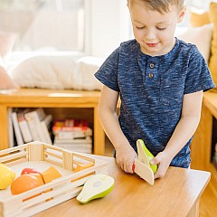 Cutting Fruit Set - Wooden Play Food