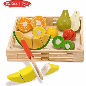 Cutting Fruit Set - Wooden Play Food