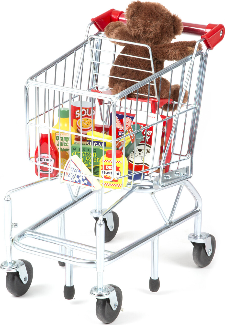 cart shopping child blocks doug melissa building