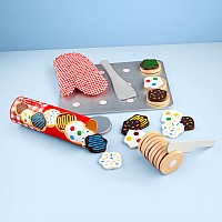 Slice and Bake Cookie Set - Wooden Play Food