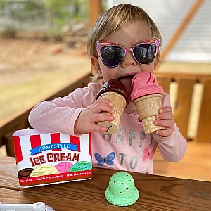 Scoop and Stack Ice Cream Cone Playset