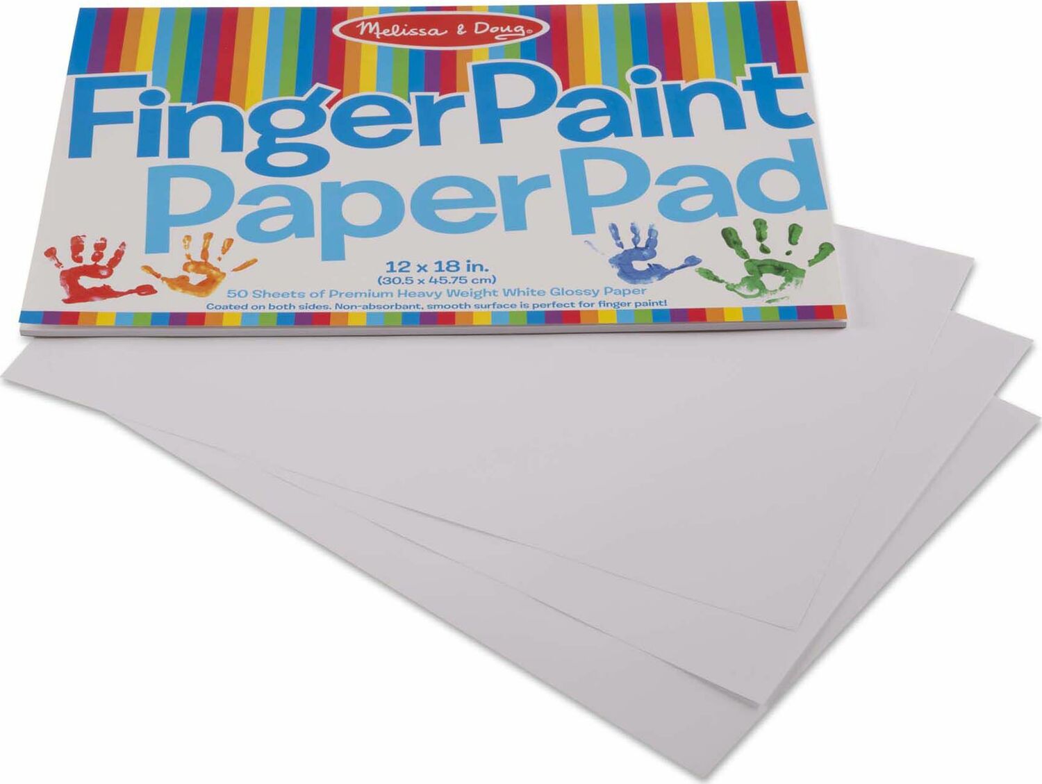 Finger Paint Paper Pad (12x18) - Raff and Friends