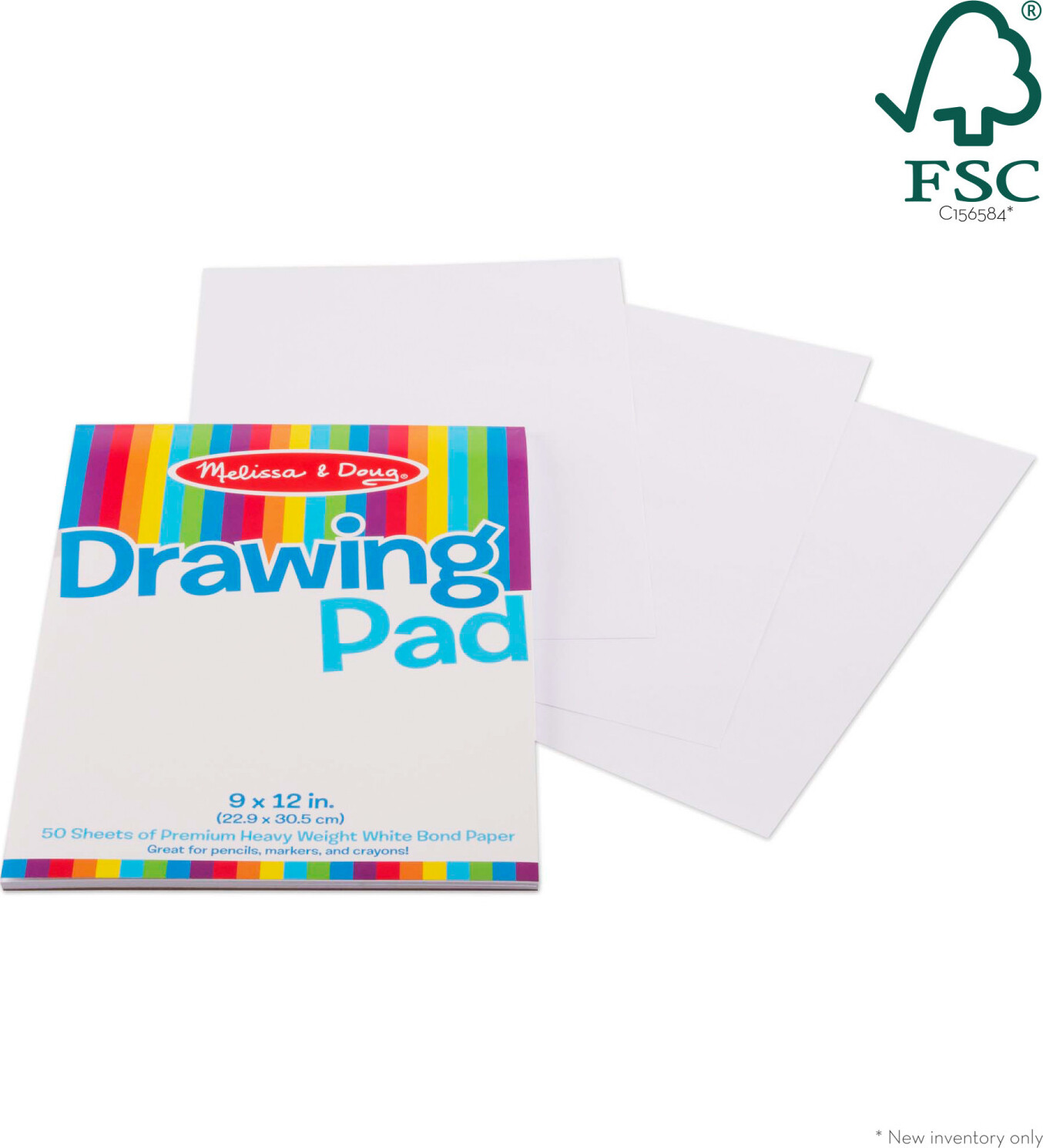 Drawing Pad (9"x12") - Fun Stuff Toys