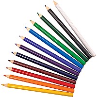 Jumbo Triangular Colored Pencils (set of 12)