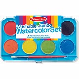 Jumbo Watercolor Paint Set (8 colors)