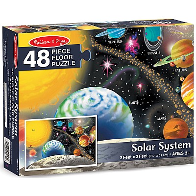 Solar System Floor Puzzle - 48 Pieces