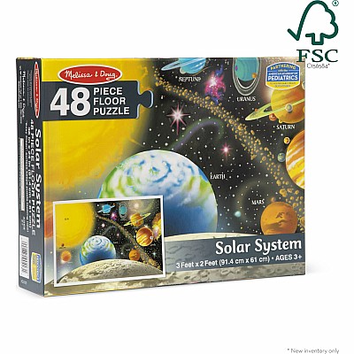 Solar System Floor Puzzle - 48 Pieces