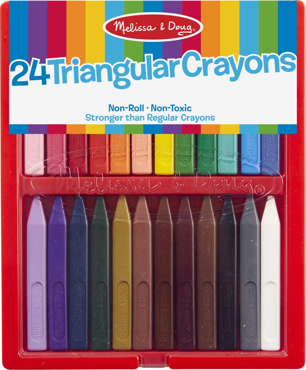 Triangular Crayons - 24 pack 4136