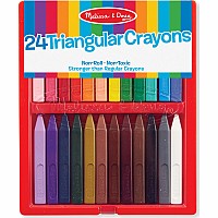 Triangular Crayons - 24 pack