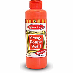 Orange Poster Paint (8 oz)