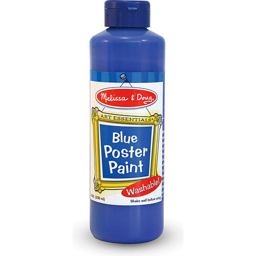 Blue Poster Paint (8 oz) - Fun Stuff Toys